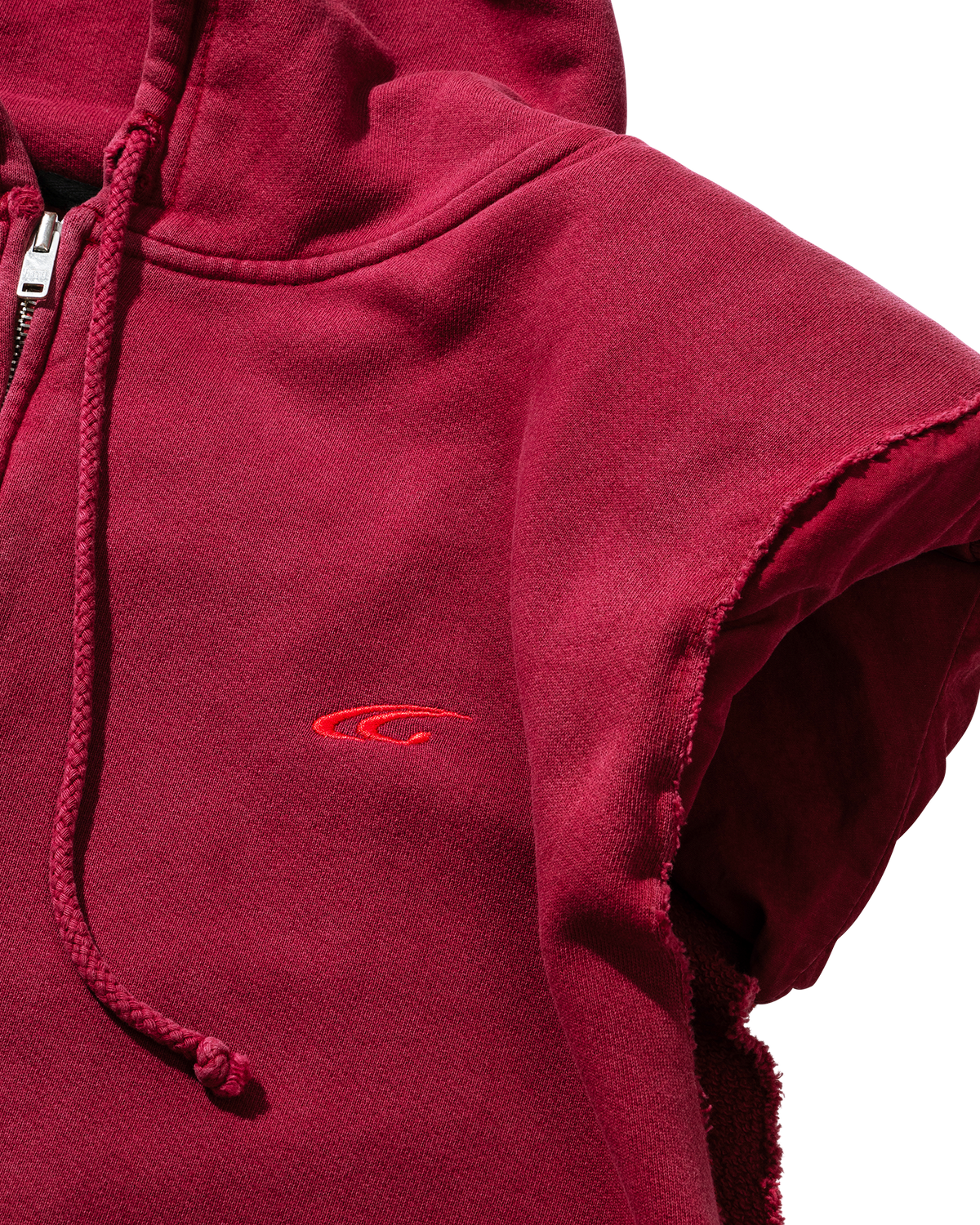 Newport Beach Sleeveless Padded Hoodie